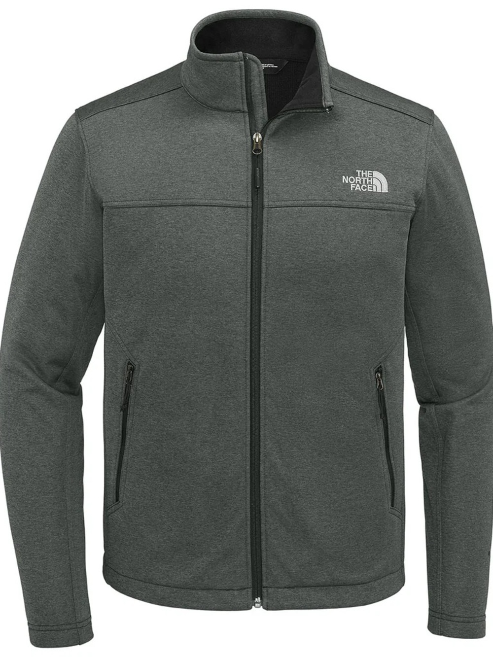 The North Face Men's Olive Green Lightweight Zip-Up Jacket